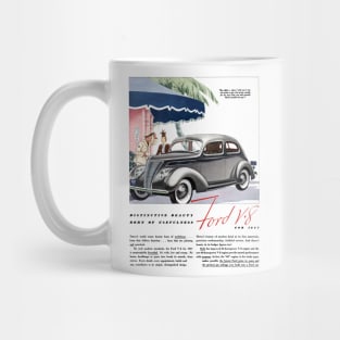 1936 FORD V8 - advert Mug